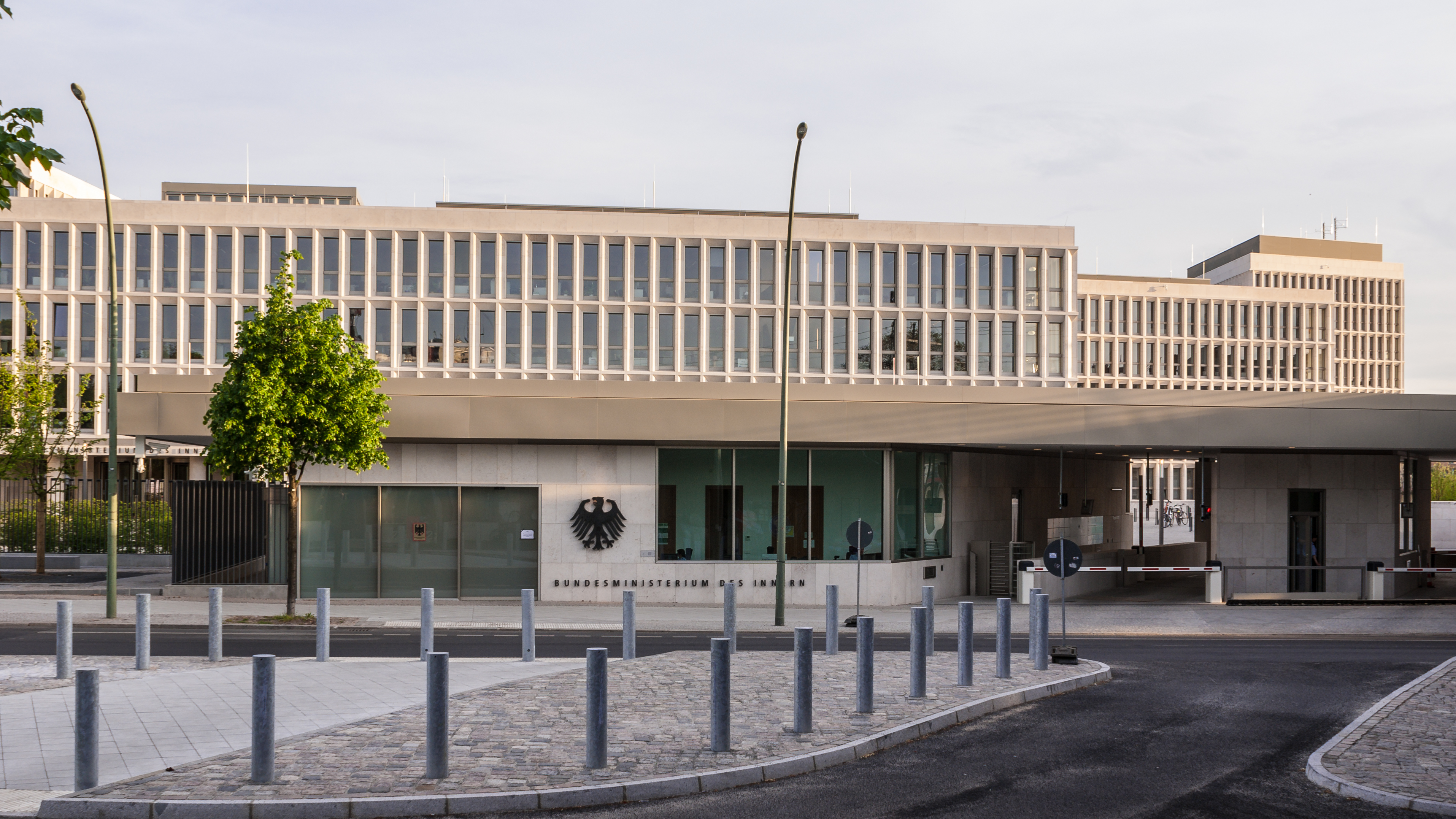 Federal Ministry of the Interior building in Berlin-Moabit, the authority over German citizenship and residence law